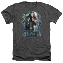 Hobbit Movie Trilogy, The Thorin Oakenshield - Men's Heather T-Shirt Men's Heather T-Shirt The Hobbit   