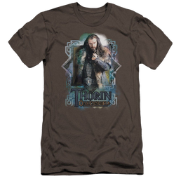 Hobbit Movie Trilogy, The Thorin Oakenshield - Men's Premium Slim Fit T-Shirt Men's Premium Slim Fit T-Shirt The Hobbit   