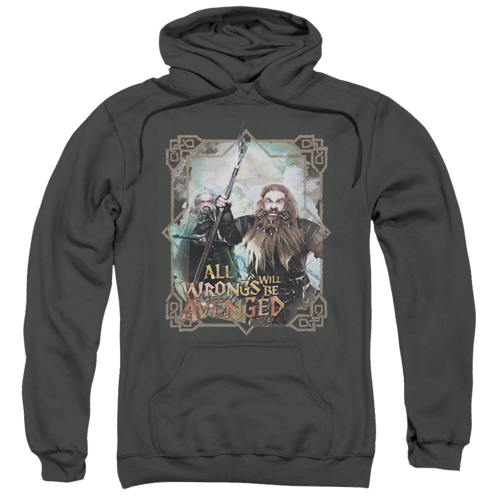 Hobbit Movie Trilogy, The Wrongs Avenged - Pullover Hoodie Pullover Hoodie The Hobbit   