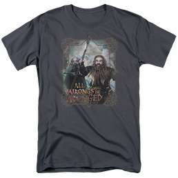 Hobbit Movie Trilogy, The Wrongs Avenged - Men's Regular Fit T-Shirt Men's Regular Fit T-Shirt The Hobbit   