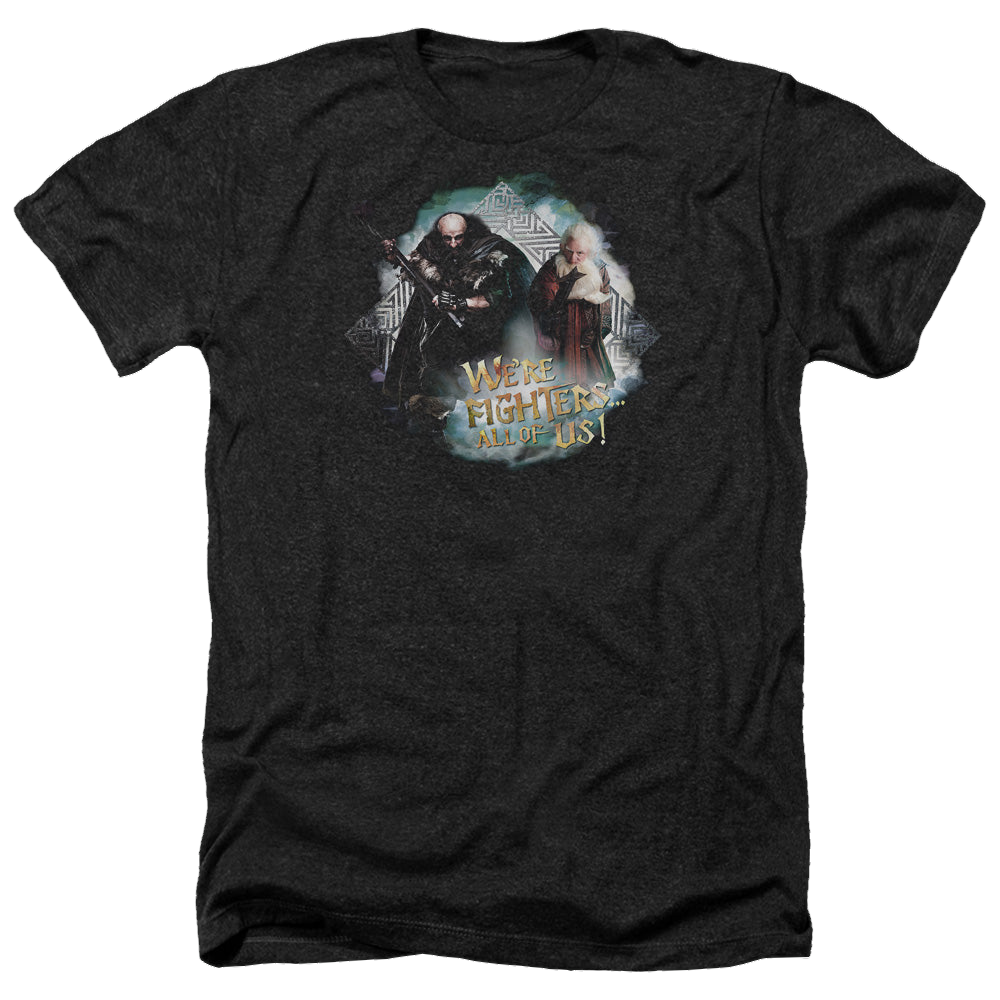 Hobbit Movie Trilogy, The Were Fighers - Men's Heather T-Shirt Men's Heather T-Shirt The Hobbit   