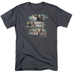 Hobbit Movie Trilogy, The Loyalty And Honour - Men's Regular Fit T-Shirt Men's Regular Fit T-Shirt The Hobbit   
