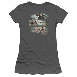 Hobbit Movie Trilogy, The Loyalty And Honour - Juniors T-Shirt Juniors T-Shirt The Hobbit   