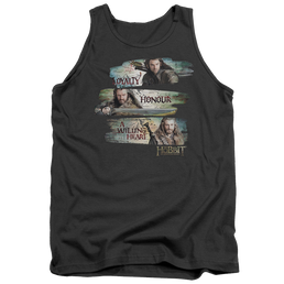Hobbit Movie Trilogy, The Loyalty And Honour - Men's Tank Top Men's Tank The Hobbit   