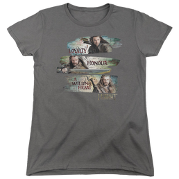 Hobbit Movie Trilogy, The Loyalty And Honour - Women's T-Shirt Women's T-Shirt The Hobbit   