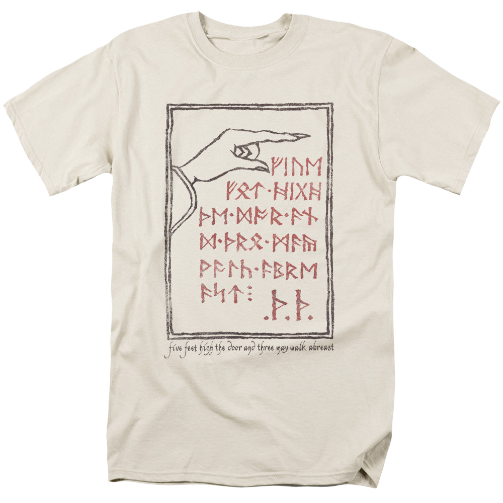 Hobbit Movie Trilogy, The Back Door - Men's Regular Fit T-Shirt Men's Regular Fit T-Shirt The Hobbit   