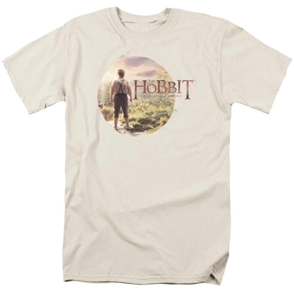 Hobbit Movie Trilogy, The Hobbit In Circle - Men's Regular Fit T-Shirt Men's Regular Fit T-Shirt The Hobbit   