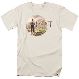 Hobbit Movie Trilogy, The Hobbit In Circle - Men's Regular Fit T-Shirt Men's Regular Fit T-Shirt The Hobbit   