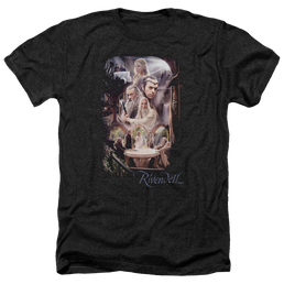 Hobbit Movie Trilogy, The Rivendell - Men's Heather T-Shirt Men's Heather T-Shirt The Hobbit   