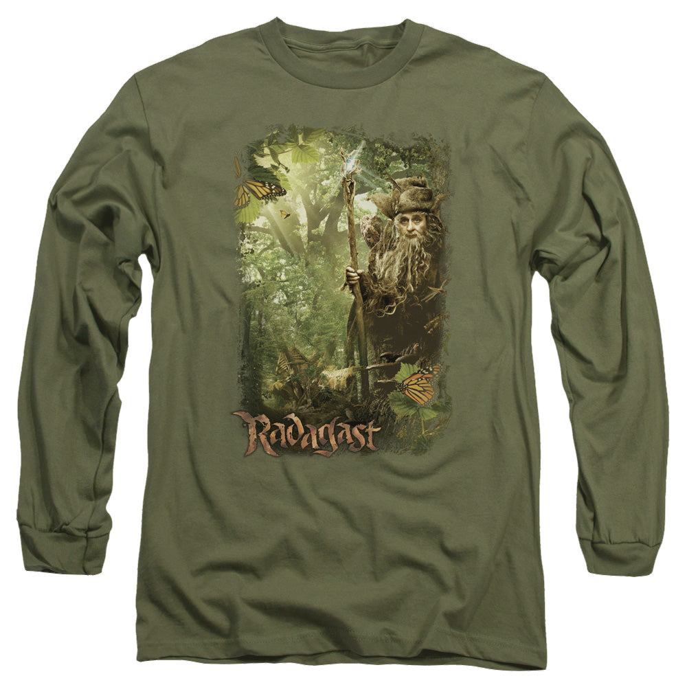Hobbit Movie Trilogy, The In The Woods - Men's Long Sleeve T-Shirt Men's Long Sleeve T-Shirt The Hobbit   