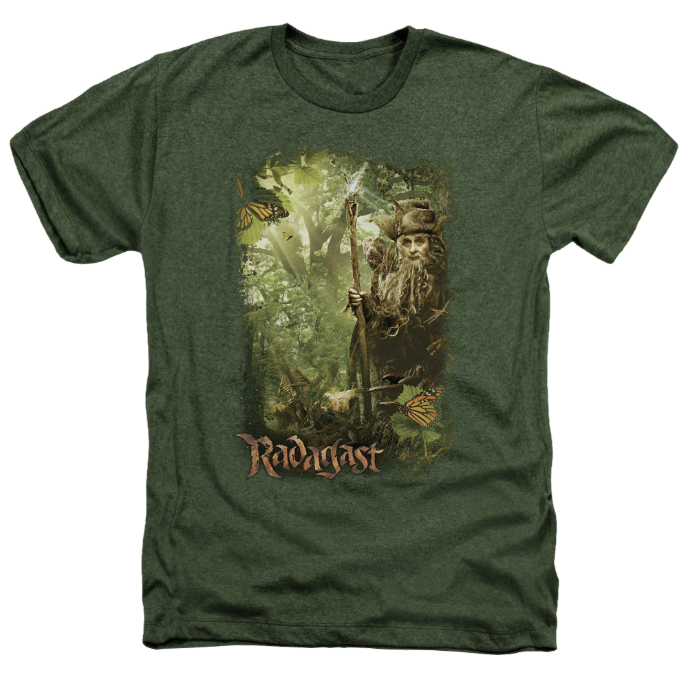 Hobbit Movie Trilogy, The In The Woods - Men's Heather T-Shirt Men's Heather T-Shirt The Hobbit   