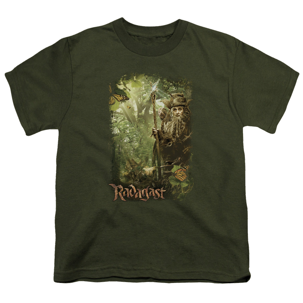 Hobbit Movie Trilogy, The In The Woods - Youth T-Shirt Youth T-Shirt (Ages 8-12) The Hobbit   