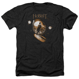 Hobbit Movie Trilogy, The Hobbit Hole - Men's Heather T-Shirt Men's Heather T-Shirt The Hobbit   
