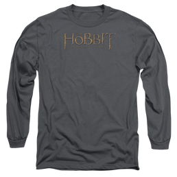 Hobbit Movie Trilogy, The Distressed Logo - Men's Long Sleeve T-Shirt Men's Long Sleeve T-Shirt The Hobbit   