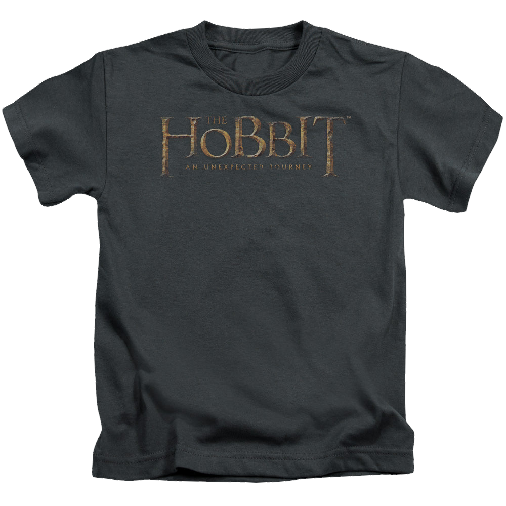 Hobbit Movie Trilogy, The Distressed Logo - Kid's T-Shirt Kid's T-Shirt (Ages 4-7) The Hobbit   