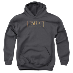 Hobbit Movie Trilogy, The Distressed Logo - Youth Hoodie Youth Hoodie (Ages 8-12) The Hobbit   