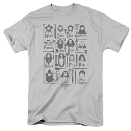 Hobbit Movie Trilogy, The The Company - Men's Regular Fit T-Shirt Men's Regular Fit T-Shirt The Hobbit   