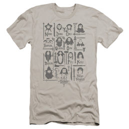 Hobbit Movie Trilogy, The The Company - Men's Premium Slim Fit T-Shirt Men's Premium Slim Fit T-Shirt The Hobbit   
