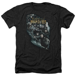 Hobbit Movie Trilogy, The Company Of Dwarves - Men's Heather T-Shirt Men's Heather T-Shirt The Hobbit   