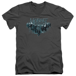 Hobbit Movie Trilogy, The Thorin And Company - Men's V-Neck T-Shirt Men's V-Neck T-Shirt The Hobbit   