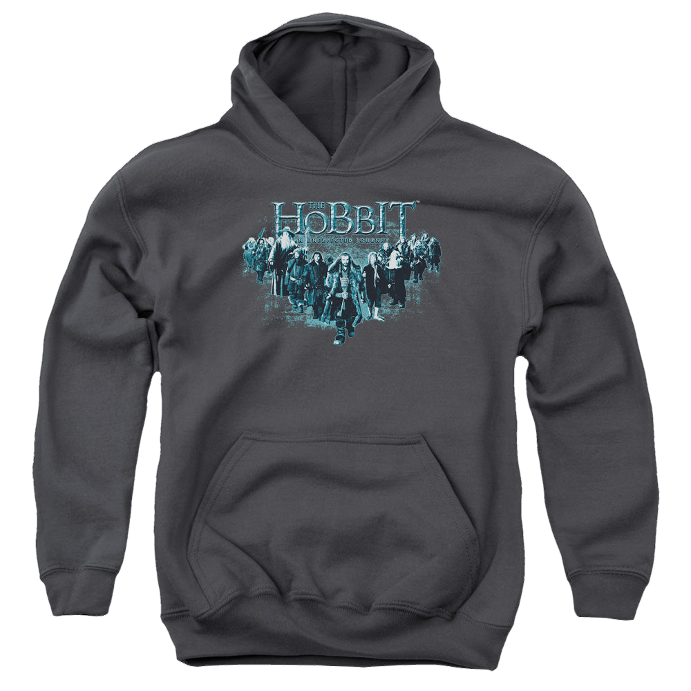 Hobbit Movie Trilogy, The Thorin And Company - Youth Hoodie Youth Hoodie (Ages 8-12) The Hobbit   