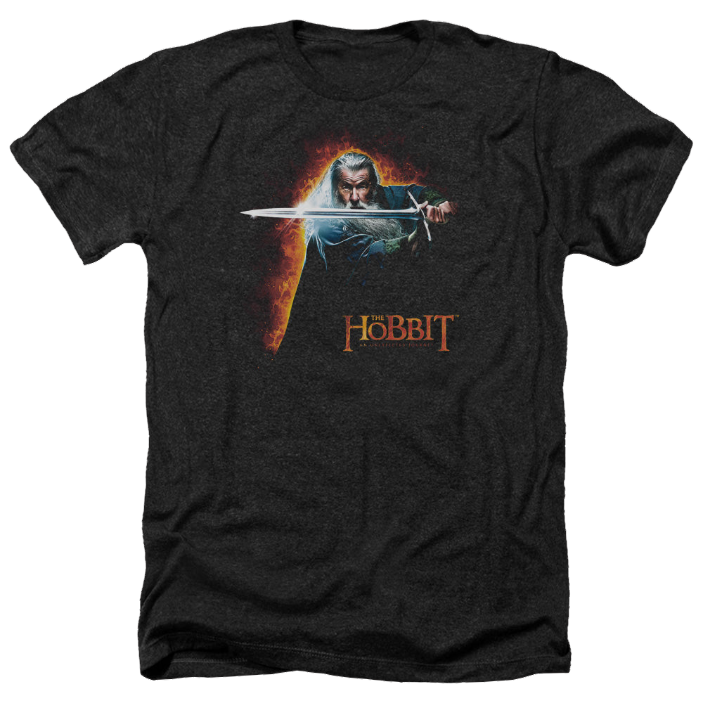 Hobbit Movie Trilogy, The Secret Fire - Men's Heather T-Shirt Men's Heather T-Shirt The Hobbit   