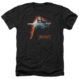 Hobbit Movie Trilogy, The Secret Fire - Men's Heather T-Shirt Men's Heather T-Shirt The Hobbit   