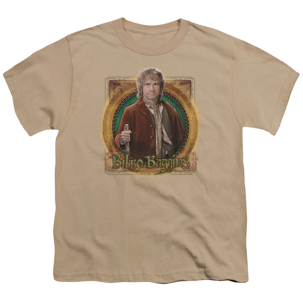 Hobbit Movie Trilogy, The Mr. Baggins - Youth T-Shirt Youth T-Shirt (Ages 8-12) The Hobbit   