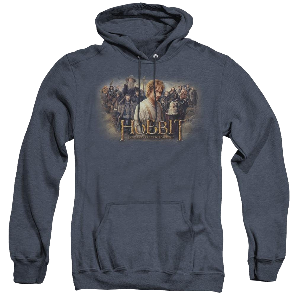 Hobbit Movie Trilogy, The Hobbit Rally - Heather Pullover Hoodie Heather Pullover Hoodie The Hobbit   