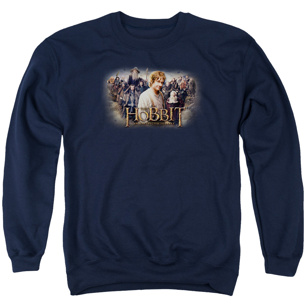 Hobbit Movie Trilogy, The Hobbit Rally - Men's Crewneck Sweatshirt Men's Crewneck Sweatshirt The Hobbit   