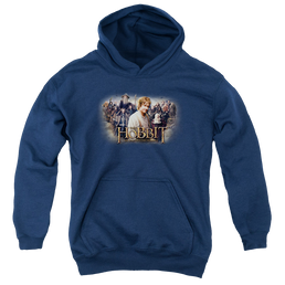 Hobbit Movie Trilogy, The Hobbit Rally - Youth Hoodie Youth Hoodie (Ages 8-12) The Hobbit   