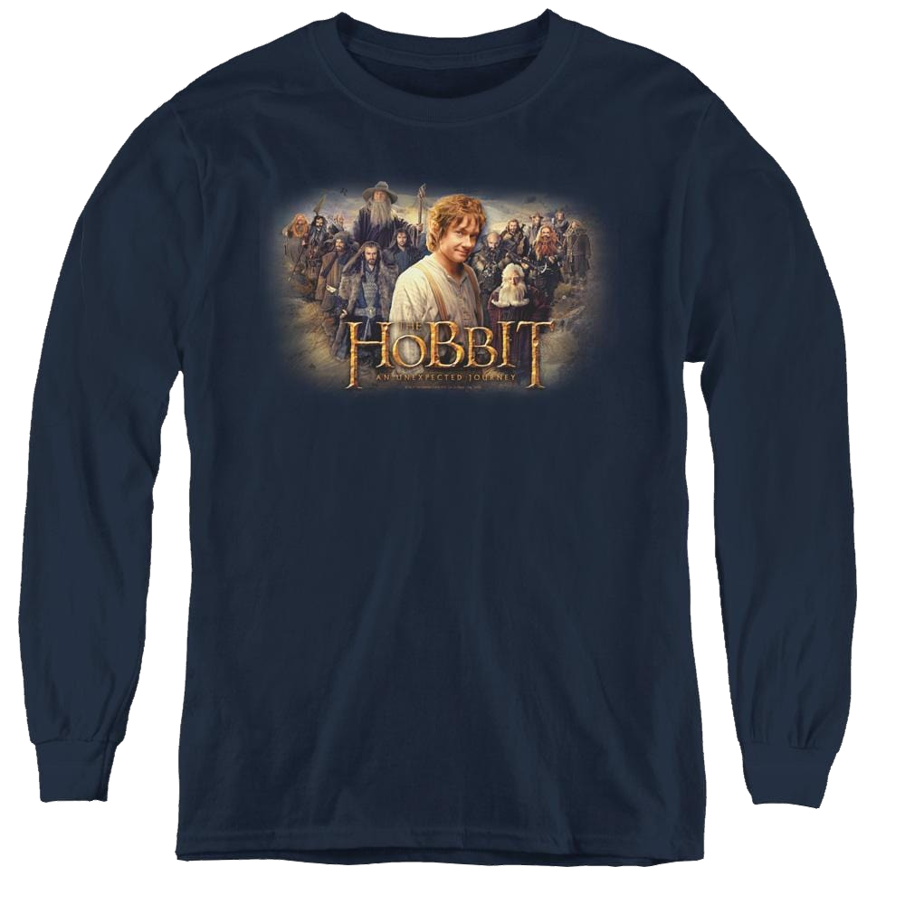 Hobbit Movie Trilogy, The Hobbit Rally - Youth Long Sleeve T-Shirt Youth Long Sleeve T-Shirt The Hobbit   