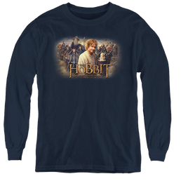 Hobbit Movie Trilogy, The Hobbit Rally - Youth Long Sleeve T-Shirt Youth Long Sleeve T-Shirt The Hobbit   