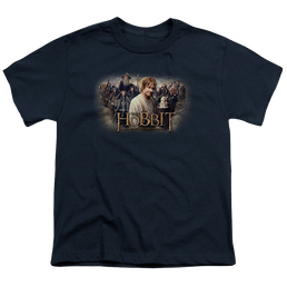 Hobbit Movie Trilogy, The Hobbit Rally - Youth T-Shirt Youth T-Shirt (Ages 8-12) The Hobbit   