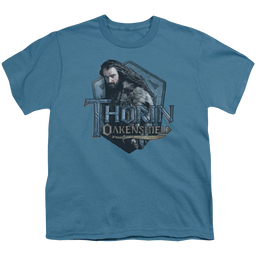 Hobbit Movie Trilogy, The Thorin - Youth T-Shirt Youth T-Shirt (Ages 8-12) The Hobbit   