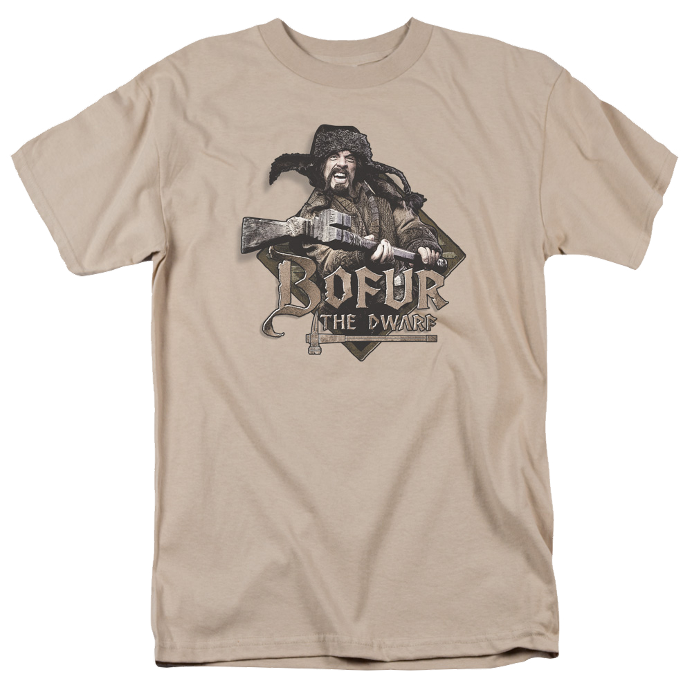Hobbit Movie Trilogy, The Bofur - Men's Regular Fit T-Shirt Men's Regular Fit T-Shirt The Hobbit   
