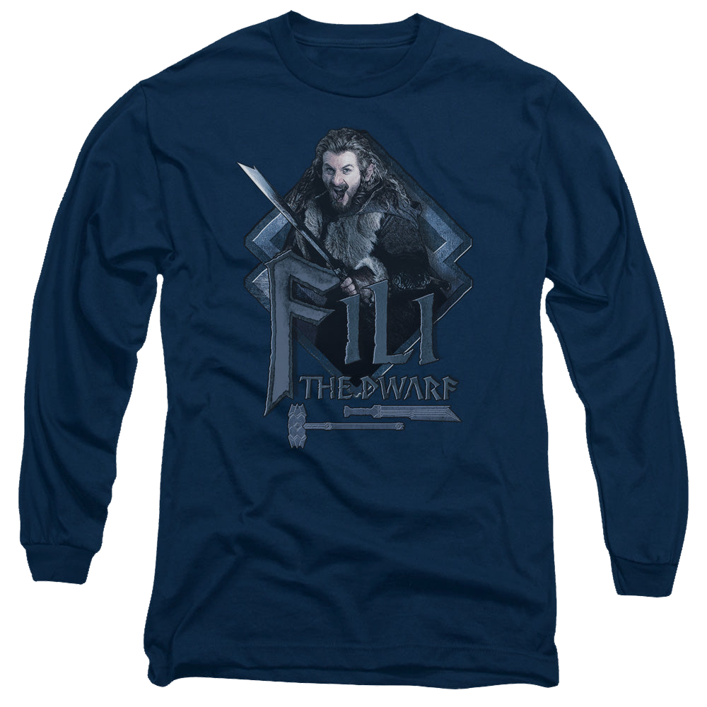 Hobbit Movie Trilogy, The Fili - Men's Long Sleeve T-Shirt Men's Long Sleeve T-Shirt The Hobbit   