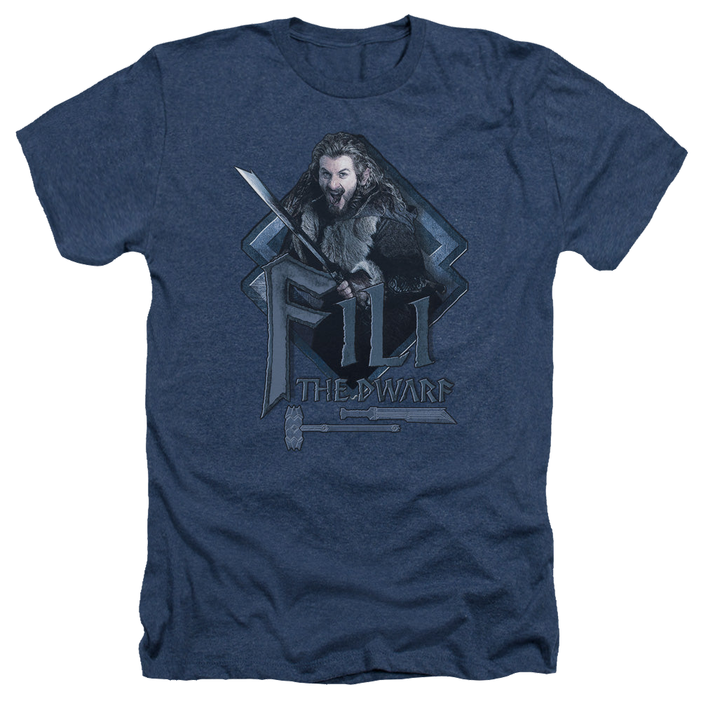 Hobbit Movie Trilogy, The Fili - Men's Heather T-Shirt Men's Heather T-Shirt The Hobbit   