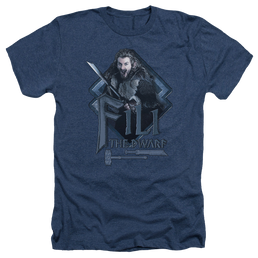 Hobbit Movie Trilogy, The Fili - Men's Heather T-Shirt Men's Heather T-Shirt The Hobbit   