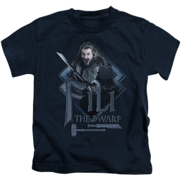 Hobbit Movie Trilogy, The Fili - Kid's T-Shirt Kid's T-Shirt (Ages 4-7) The Hobbit   