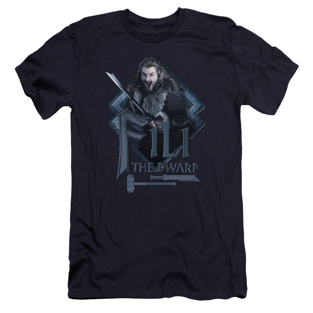 Hobbit Movie Trilogy, The Fili - Men's Premium Slim Fit T-Shirt Men's Premium Slim Fit T-Shirt The Hobbit   