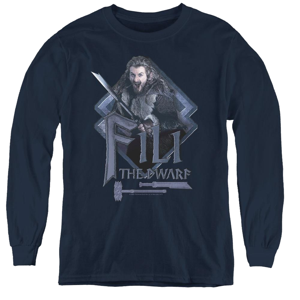 Hobbit Movie Trilogy, The Fili - Youth Long Sleeve T-Shirt Youth Long Sleeve T-Shirt The Hobbit   