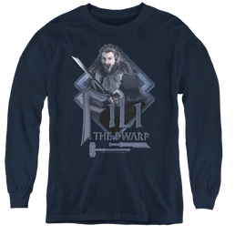 Hobbit Movie Trilogy, The Fili - Youth Long Sleeve T-Shirt Youth Long Sleeve T-Shirt The Hobbit   