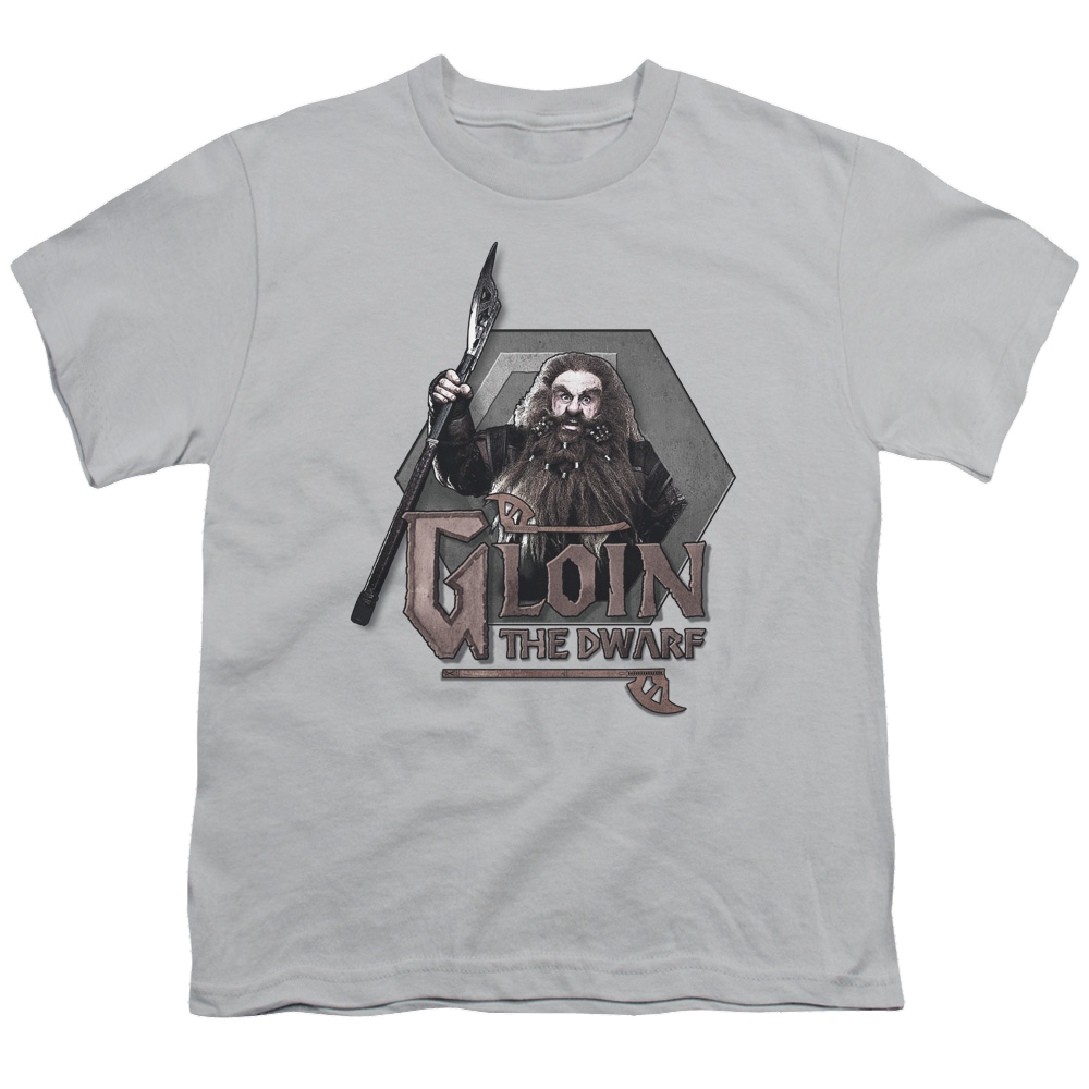 Hobbit Movie Trilogy, The Gloin - Youth T-Shirt Youth T-Shirt (Ages 8-12) The Hobbit   