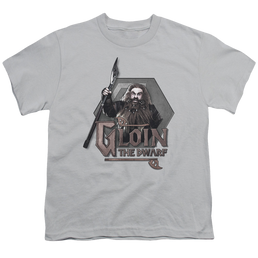 Hobbit Movie Trilogy, The Gloin - Youth T-Shirt Youth T-Shirt (Ages 8-12) The Hobbit   