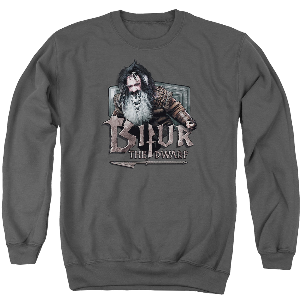 Hobbit Movie Trilogy, The Bifur - Men's Crewneck Sweatshirt Men's Crewneck Sweatshirt The Hobbit   