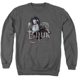 Hobbit Movie Trilogy, The Bifur - Men's Crewneck Sweatshirt Men's Crewneck Sweatshirt The Hobbit   