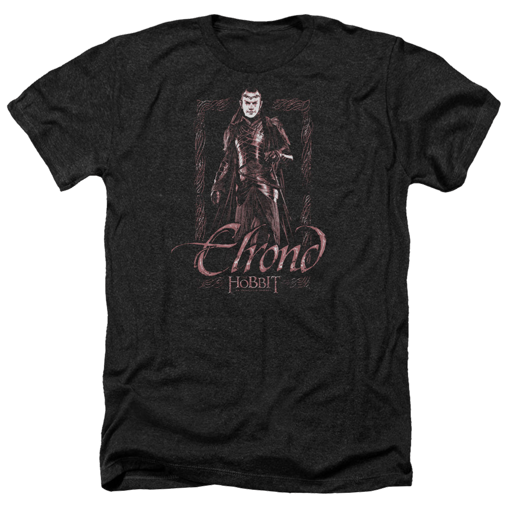Hobbit Movie Trilogy, The Elrond Stare - Men's Heather T-Shirt Men's Heather T-Shirt The Hobbit   