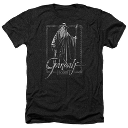 Hobbit Movie Trilogy, The Gandalf Stare - Men's Heather T-Shirt Men's Heather T-Shirt The Hobbit   
