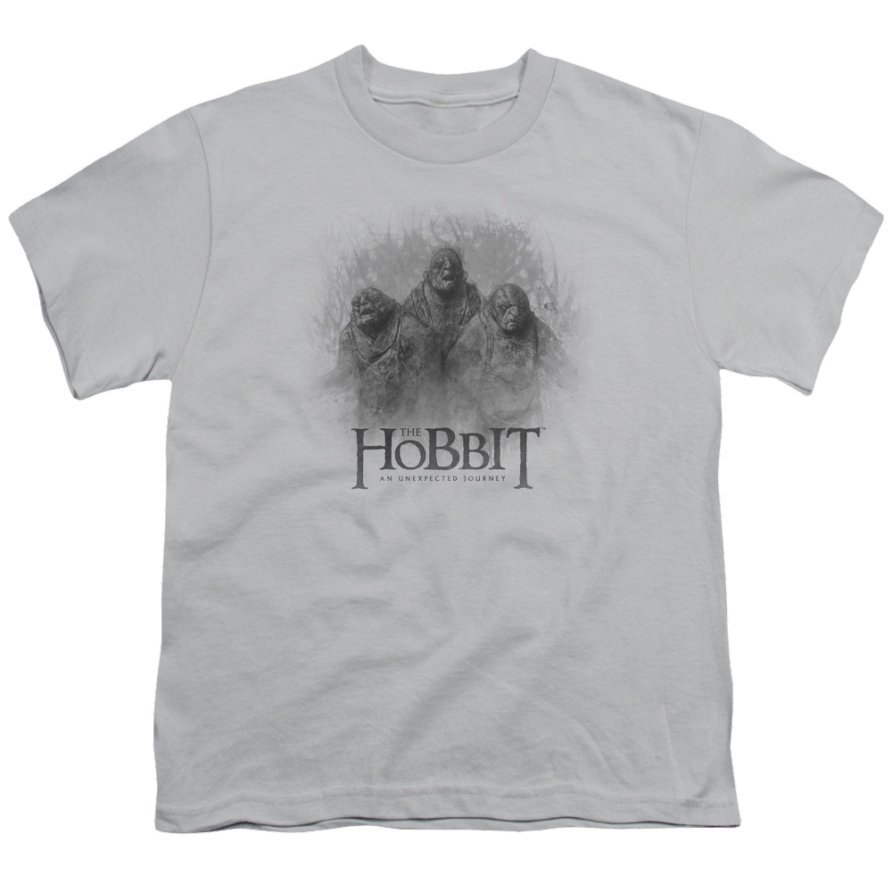 Hobbit Movie Trilogy, The Three Trolls - Youth T-Shirt Youth T-Shirt (Ages 8-12) The Hobbit   